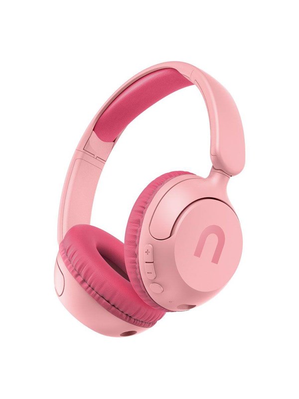 Niceboy Kiddie 2, Trådløse Høretelefoner Til Børn, Pink