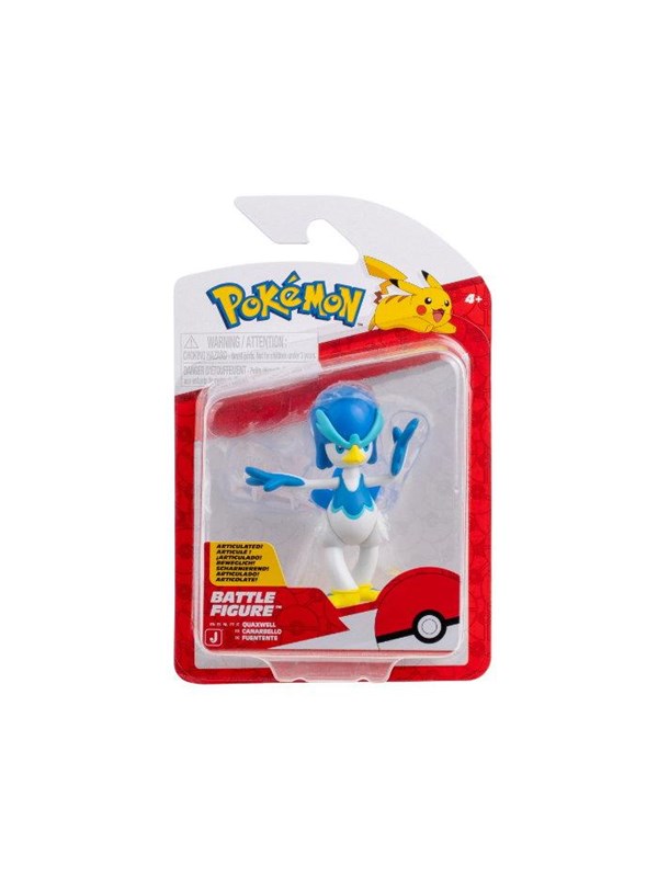 Pokémon Figur - Battle Figure - Quaxwell