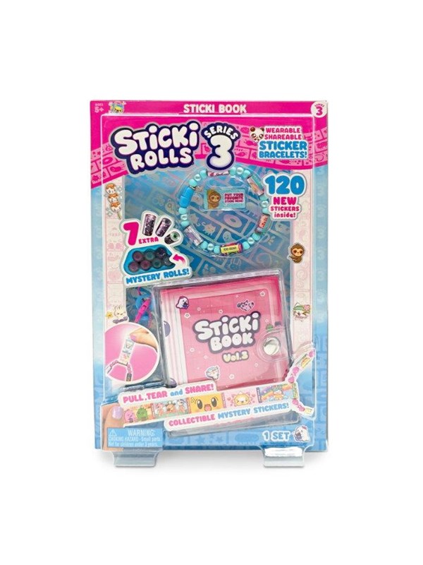 STICKI ROLLS STICKI BOOK S3