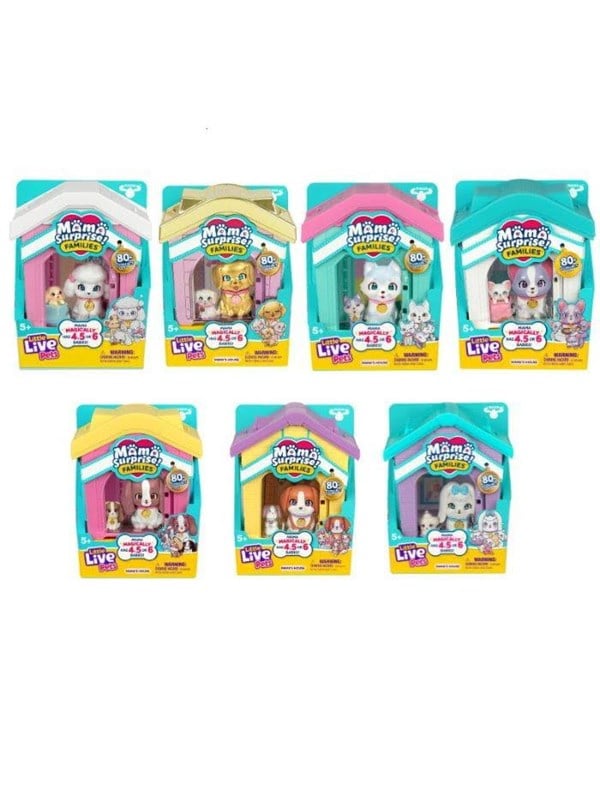 Little Live Pets Mama Surprise Fam Mamas House 1-pack - assorted billede