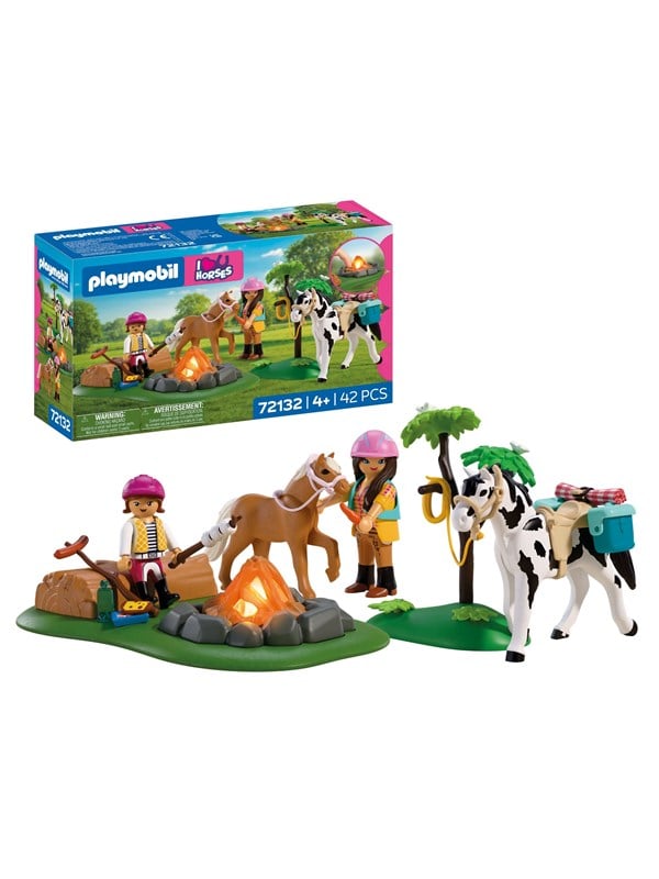 Playmobil Playmobil - Horseback Riding Trip with Campfire