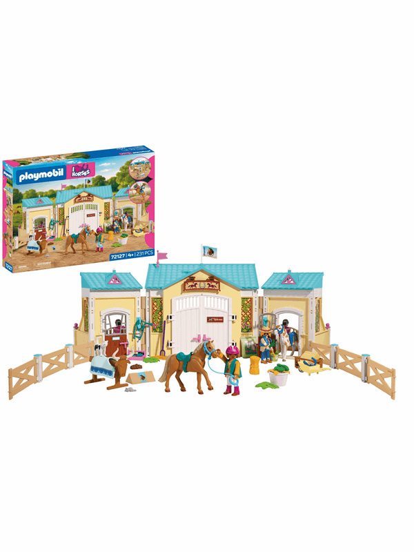 Playmobil Playmobil Jeg elsker heste - Stor ridestald