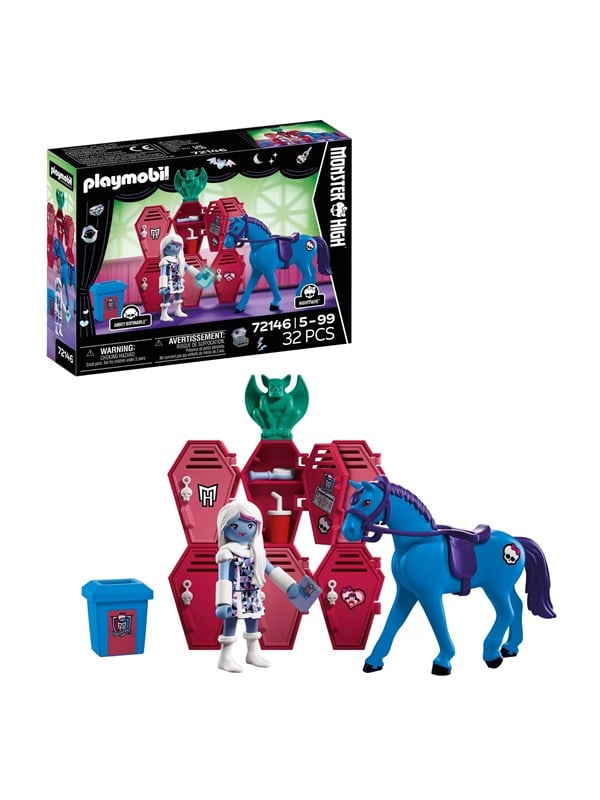 Playmobil Playmobil Monster High - Monster High Abbey at the Lockers