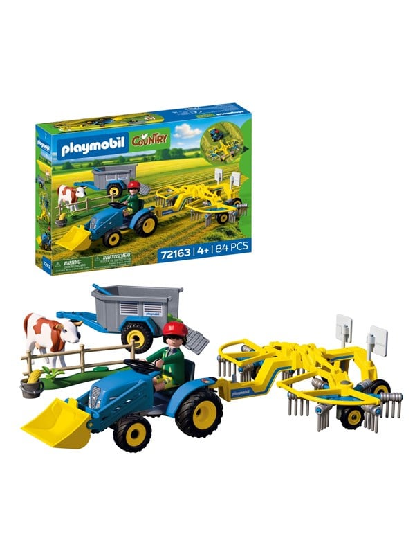 Playmobil Playmobil - Small Tractor with Hay Swather