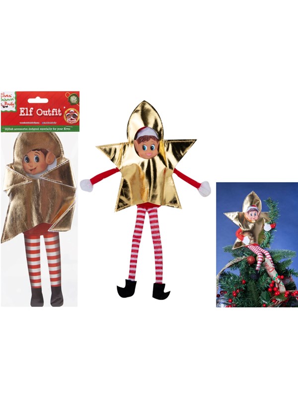 Elves Behavin' Badley Elf Star Outfit
