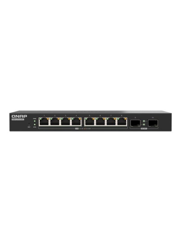 QNAP QSW-L2110-2S8T 8-Port 2.5GbE RJ45 7 2x 10GbE SPF+