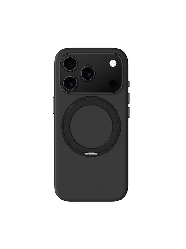 AmazingThing Cloudie Cover med Stander til iPhone 17 Pro - Sort