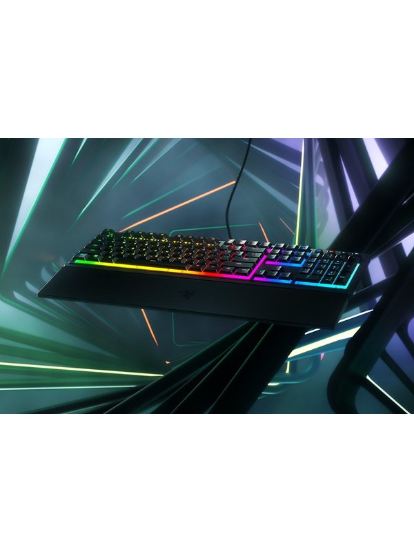 Razer Ornata V3 keyboard - Gaming Tastatur - Schweizisk - Sort