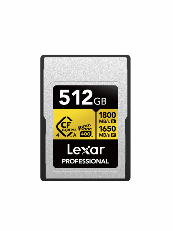 Lexar Professional GOLD CFexpress 4.0 Type A - 512GB