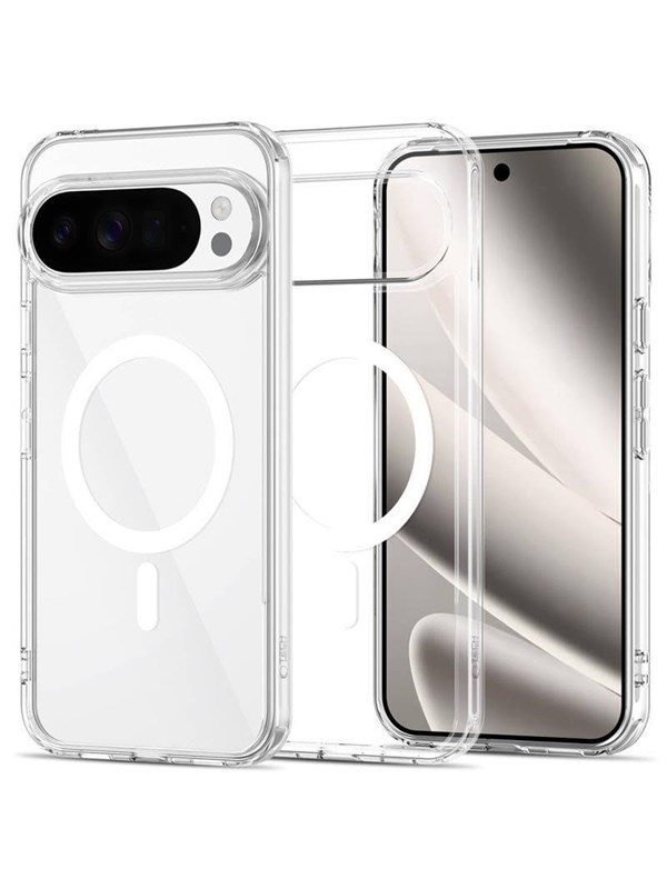 Tech-Protect FlexAir Hybrid MagSafe Case for Google Pixel 10 / 10 Pro - Transparent