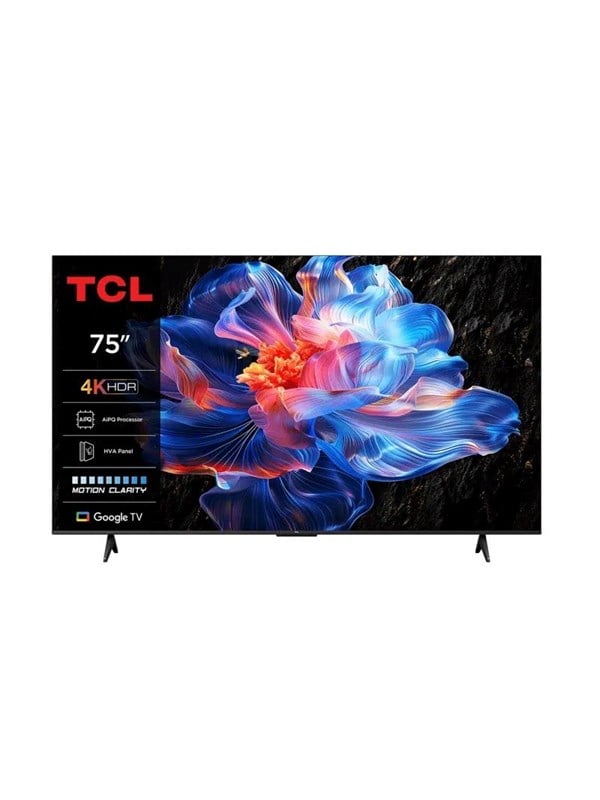 TCL 75" Fladskærms TV LED 4K 75P6K P6K Series - 75" Class (74.5" viewable) LED-backlit LCD TV - 4K
