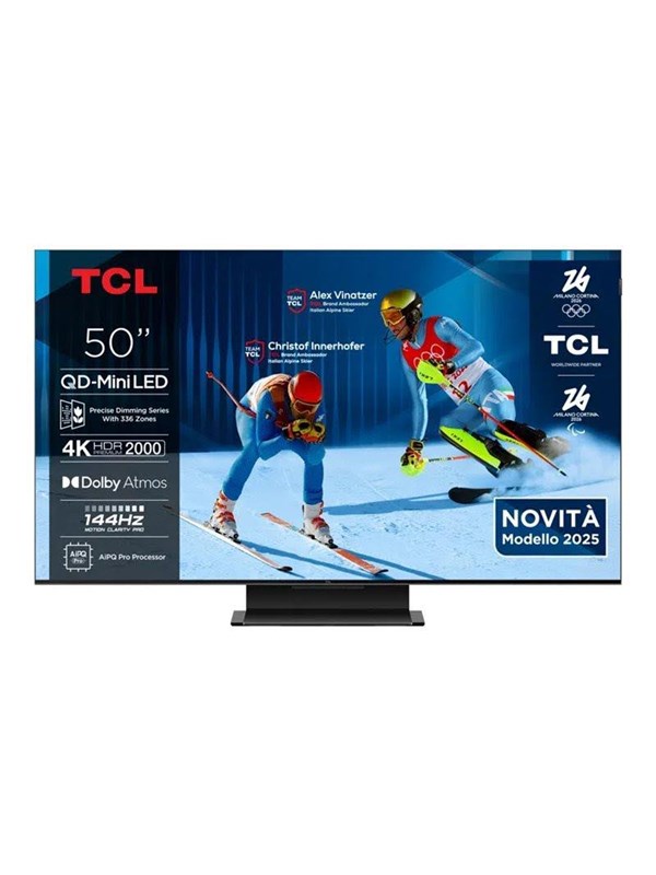 TCL 50" Fladskærms TV Mini LED 4K Dolby Vision 50C79K