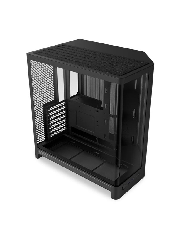 NZXT H6 (2026) - All Black - Kabinet - Miditower - Sort