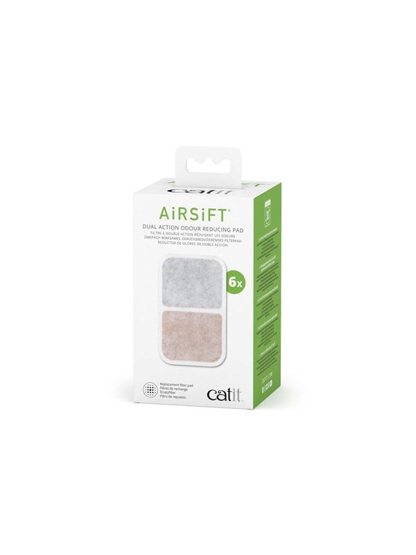 Catit AIRSIFT Dual Action Filterkassette 6 stk.