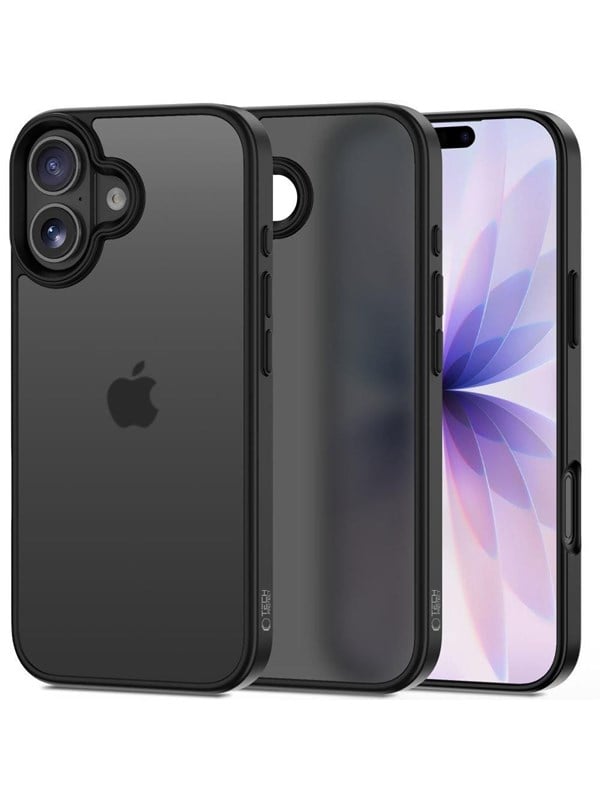 Tech-Protect MagMat Case for iPhone 17 - Matte Black