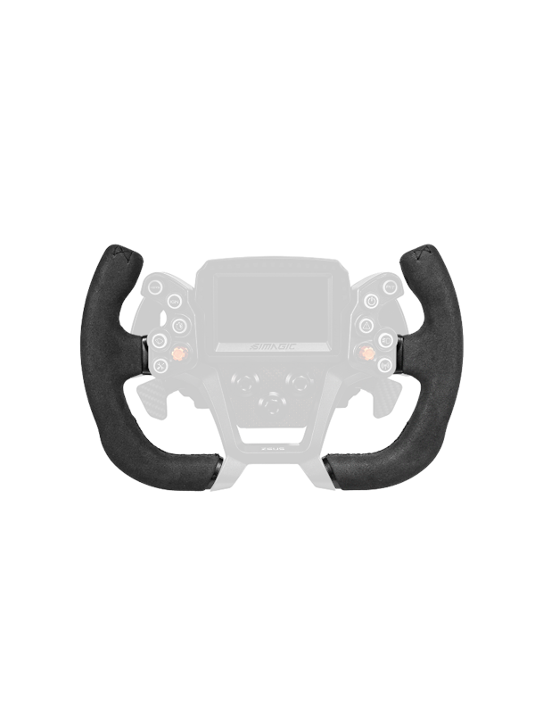 Simagic ZGT-300MC C-Shaped Steering Wheel Rim 300mm - Suede