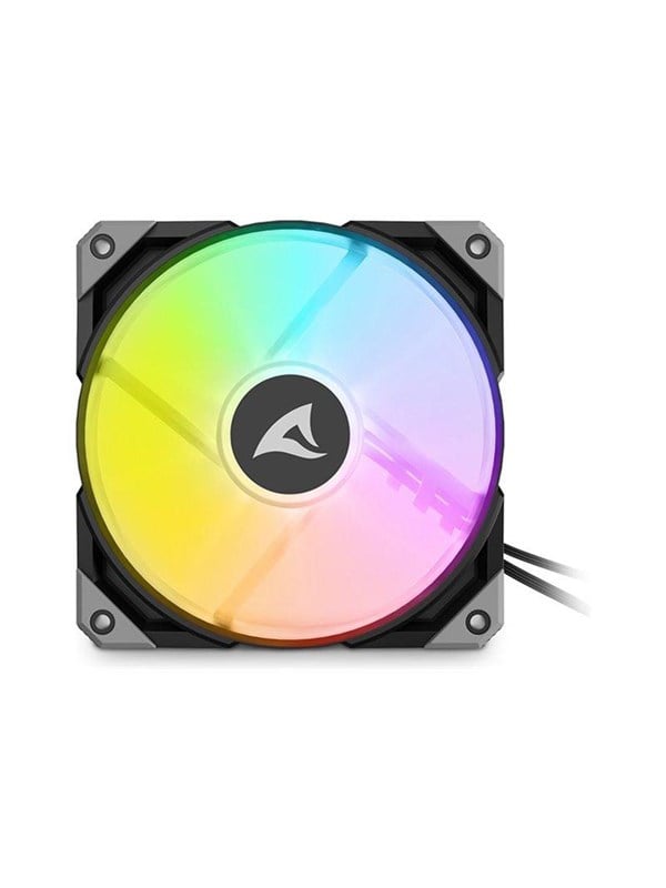 Sharkoon Rebel F50 PWM Fan 1-pack Sort 120 mm