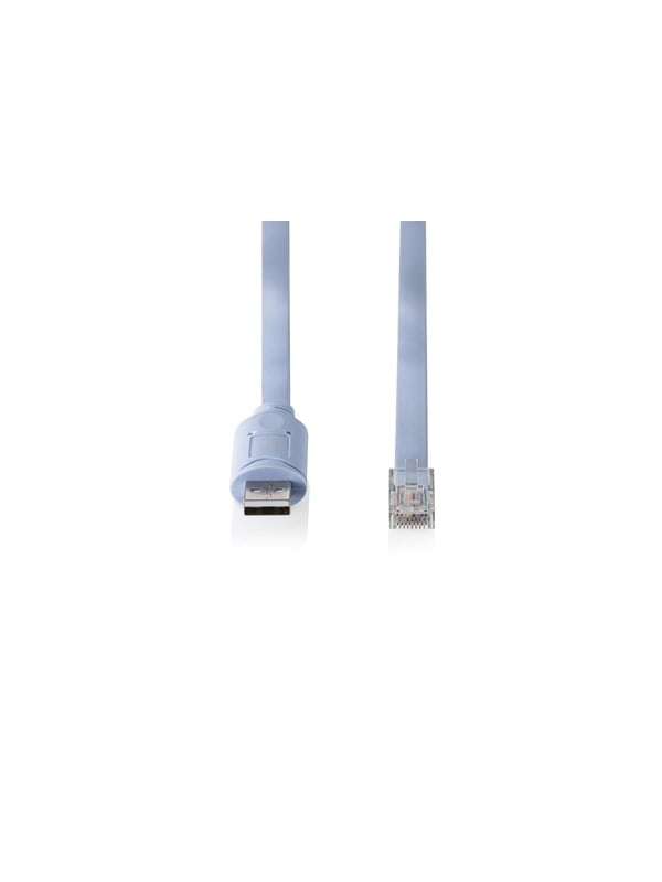 DIGITUS USB 2.0 to RJ45 Console Adapter Cable - 1.8m - Blå