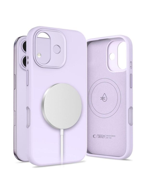 Tech-Protect Uniq MagSafe Case for iPhone 17 - Purple