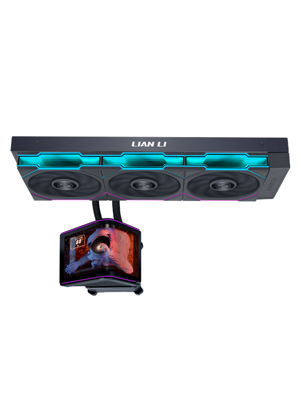 Lian Li HydroShift II OLED Curved 360TL - CPU Vandk�ling - Max 33 dBA Lian Li HydroShift II OLED Curved 360TL - CPU Vandk�ling - Max 33 dBA
