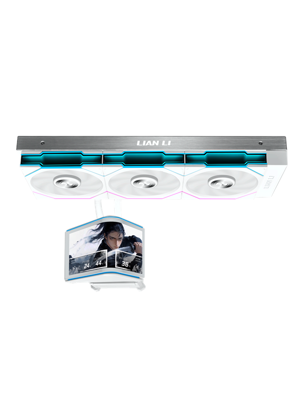 Lian Li HydroShift II OLED Curved 360TL - CPU Vandk�ling - Max 33 dBA