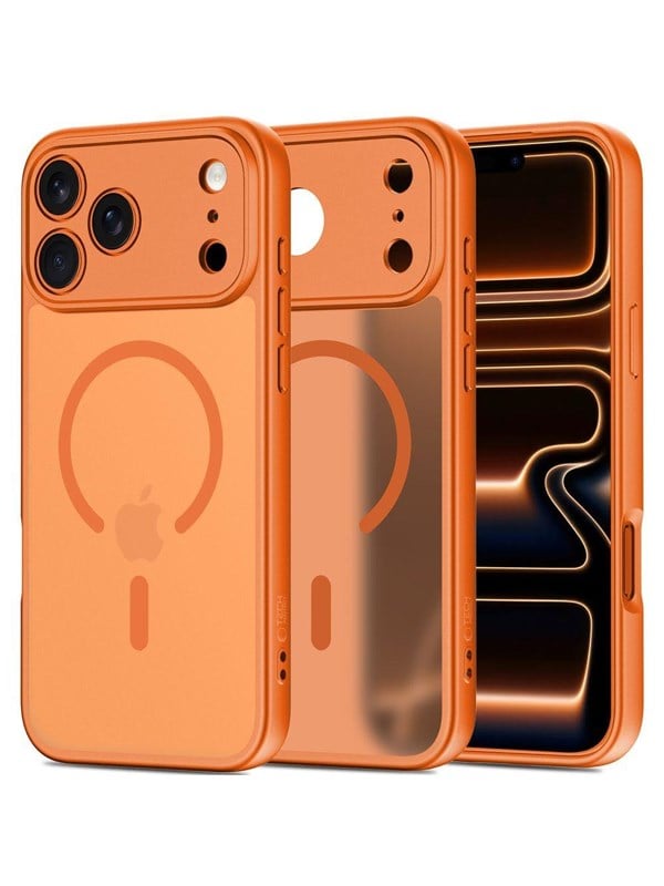 Tech-Protect BasicMag MagSafe Case for iPhone 17 Pro Max - Orange