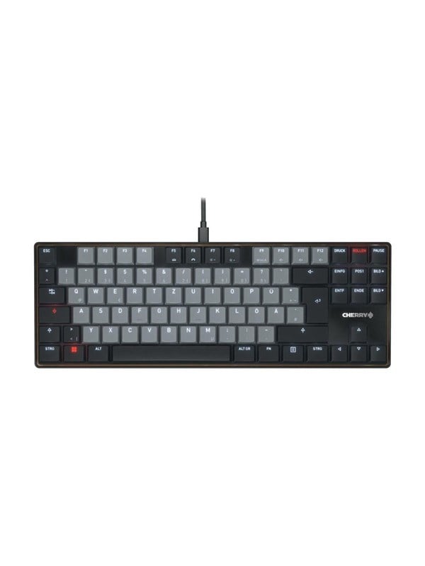 Cherry KC 500 MX LP - Tastatur - Tysk - Sort