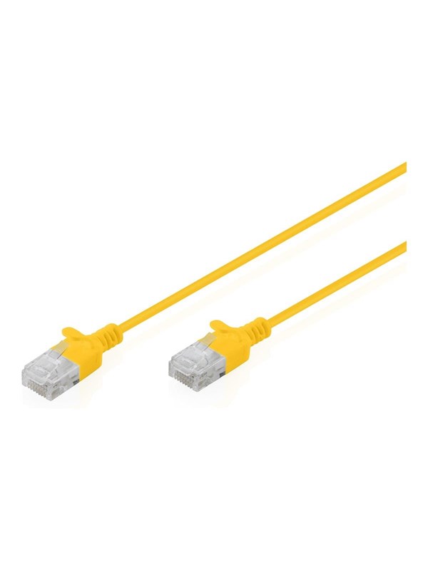 DIGITUS patch cable - yellow - Gul