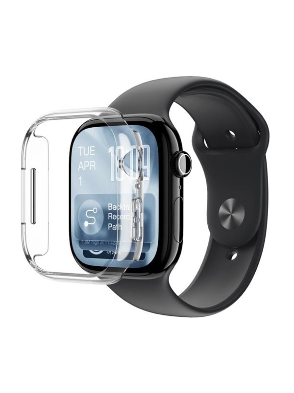 AmazingThing Minimal Protective Case for Apple Watch Series 11 46mm - Clear billede