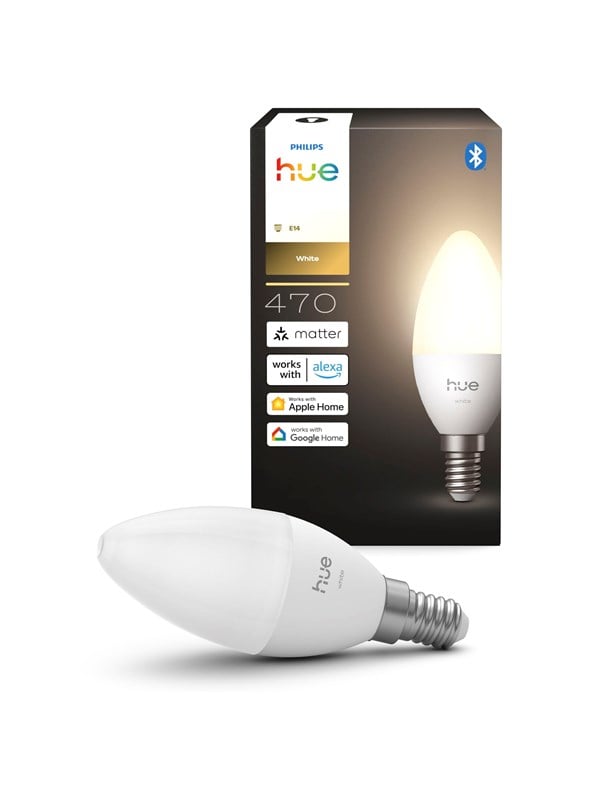 Philips Kerte - E14 pære - White - 1-pak