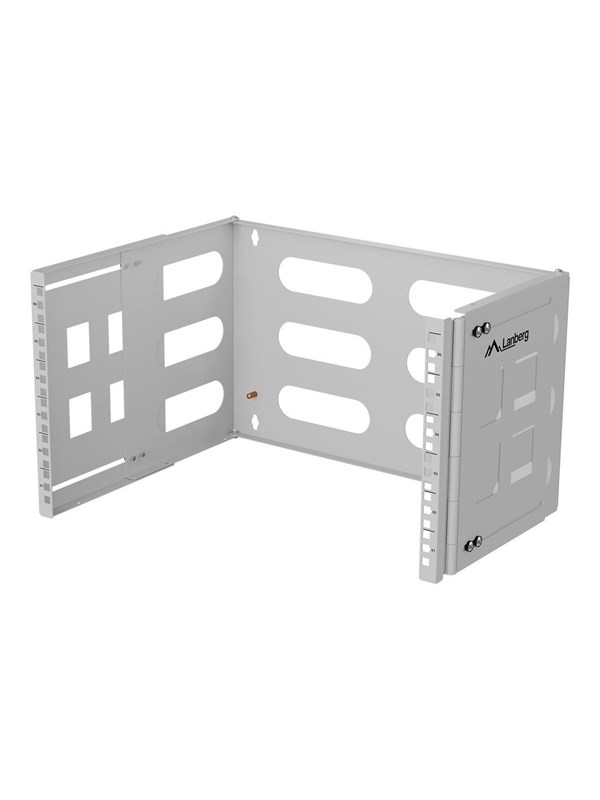 Lanberg - stativvægmontering - foldbar, 497 x 400/240 - 6U