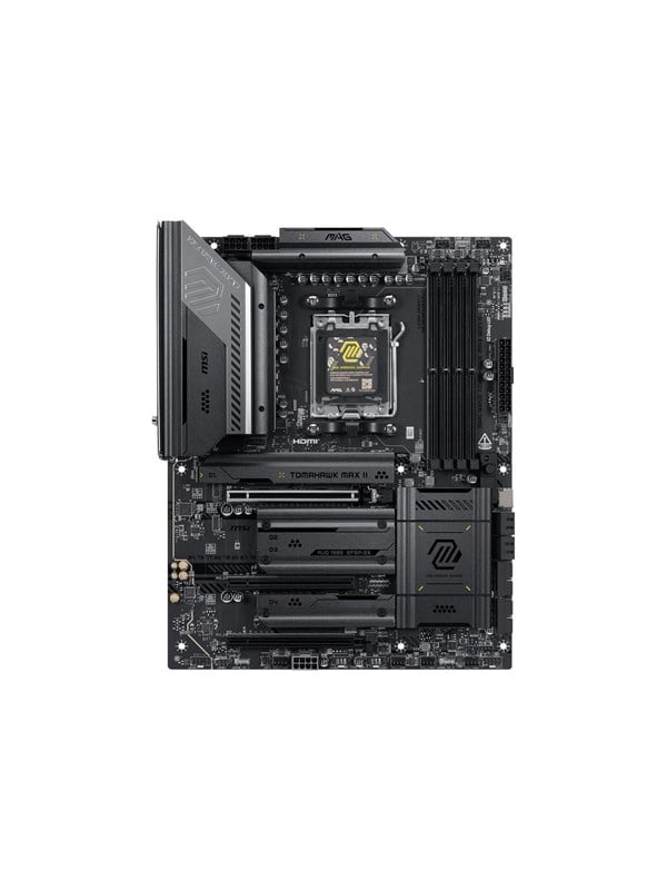 MSI MAG B850 TOMAHAWK MAX WIFI II - motherboard - ATX - Socket AM5 - AMD B850 Bundkort - AMD B850 - AMD AM5 socket - DDR5 RAM - ATX billede