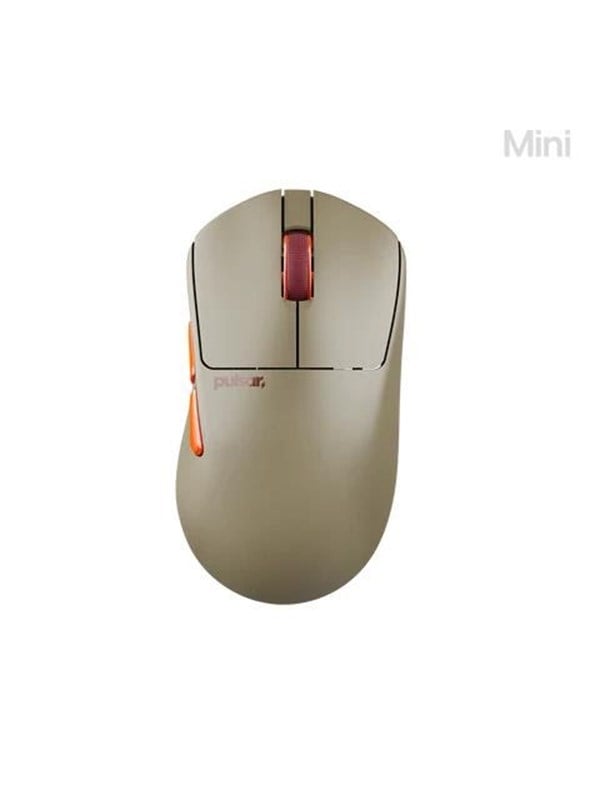 Pulsar X3 CrazyLight Mini Wireless (Desert) - Gaming Mus - Optisk - 5 knapper - Beige