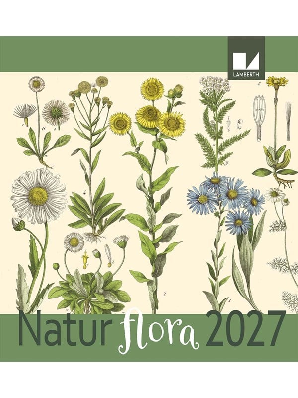 Flora kalender 2027 - Årbog - spiral binding