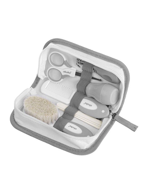 Akuku Baby grooming kit GREY billede