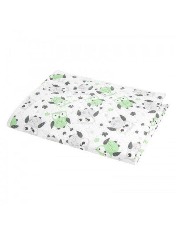 Akuku PEVA Changing mat 55 x 70 cm GREY-MINT OWLS