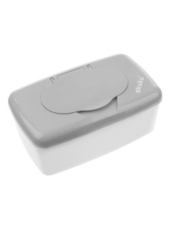 Akuku Box for water wipes grey/white billede