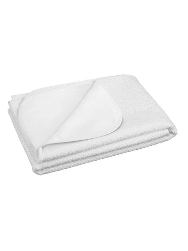 Akuku Waterproof bed pad terry 90 x 200 cm WHITE