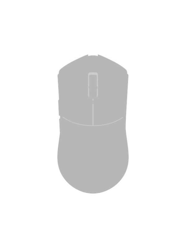 WLMouse BEAST G Mini Wireless - Gaming Mus - Optisk - 5 knapper - Hvid