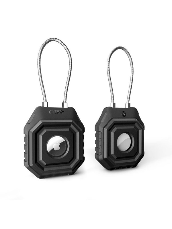 Tech-Protect Kevlar Seal Case for Apple AirTag 1 / 2 – Black