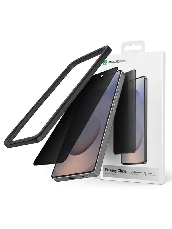 AmazingThing TITAN Vision 7 Matte Privacy Tempered Glass for Samsung S26 Ultra