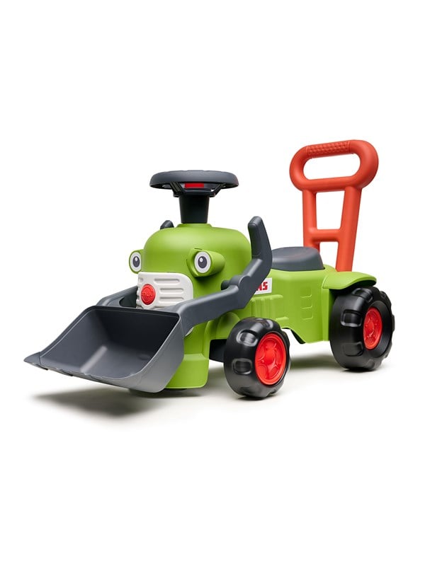 Falk Claas Rutscher (Vintage), 1 År, 4 hjul, Plast, Grøn, Grå