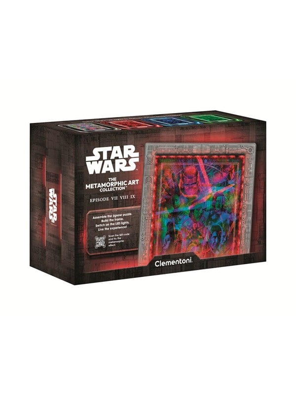 Clementoni Puslespil Star Wars - Ep.VII-VIII - Metamorphic Art Collection 520 Brikker Floor