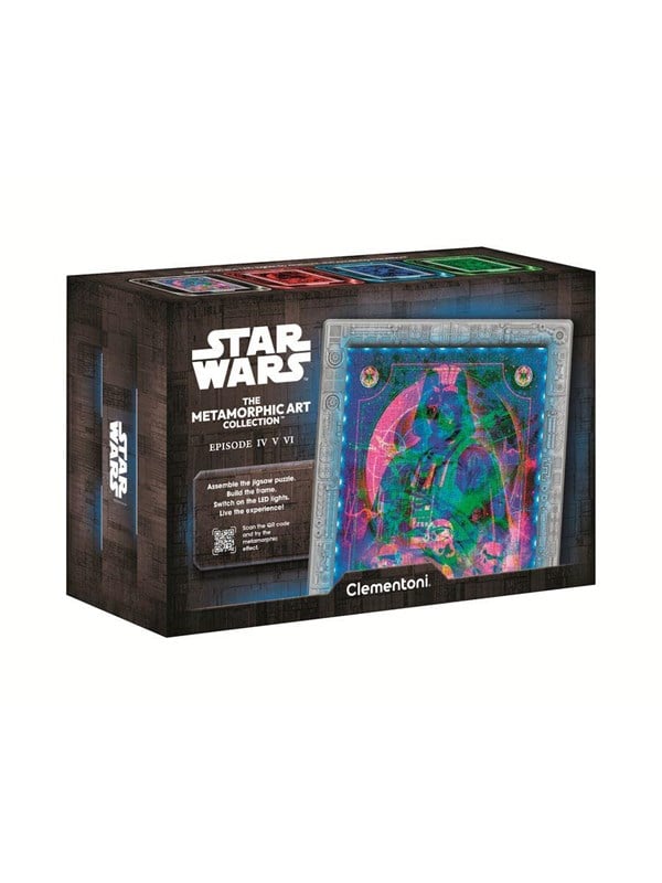 Clementoni Puslespil Star Wars - Ep.IV-V-VI - Metamorphic Art Collection 520 Brikker Floor