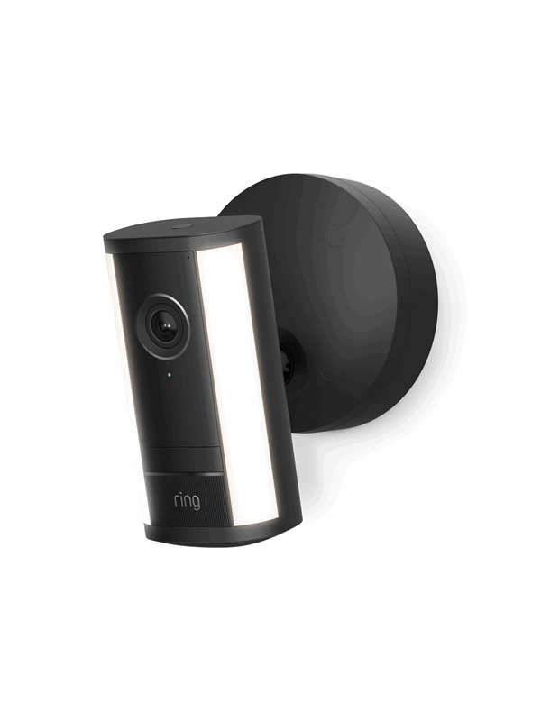 Ring Spotlight Cam Pro (2nd Gen) Wired - Retinal 4K - Black