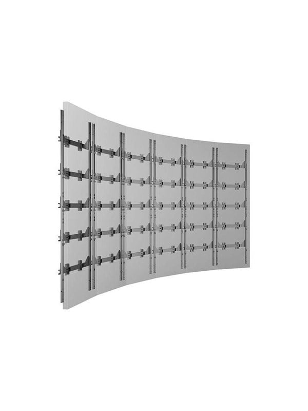 Multibrackets M Pro Series mounting kit - curved - for 6x6 LED video wall - Maks - Maks størrelse 163"