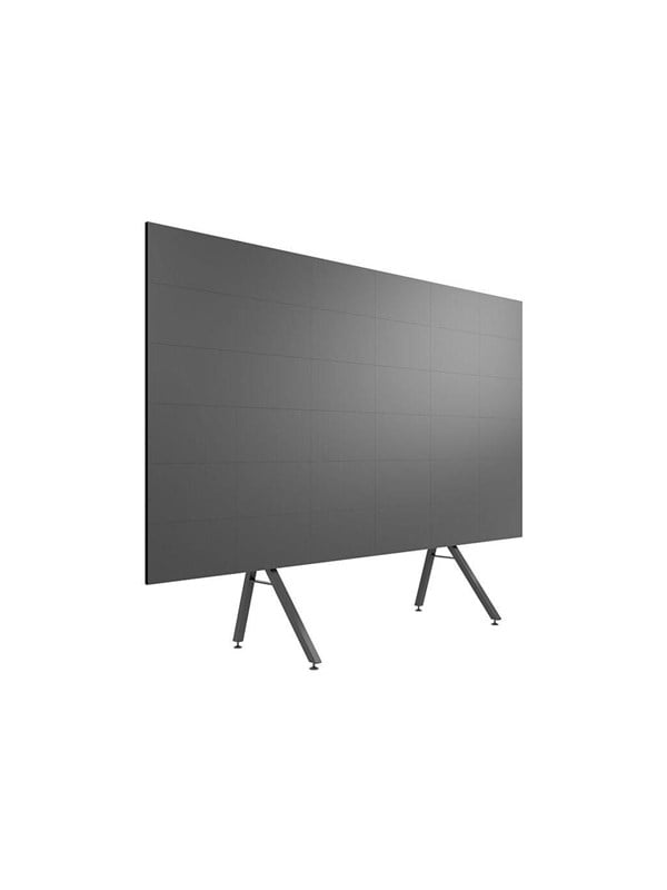 Multibrackets M Pro Series stand - for 6x6 LED video wall - black - Maks - Maks størrelse 163"