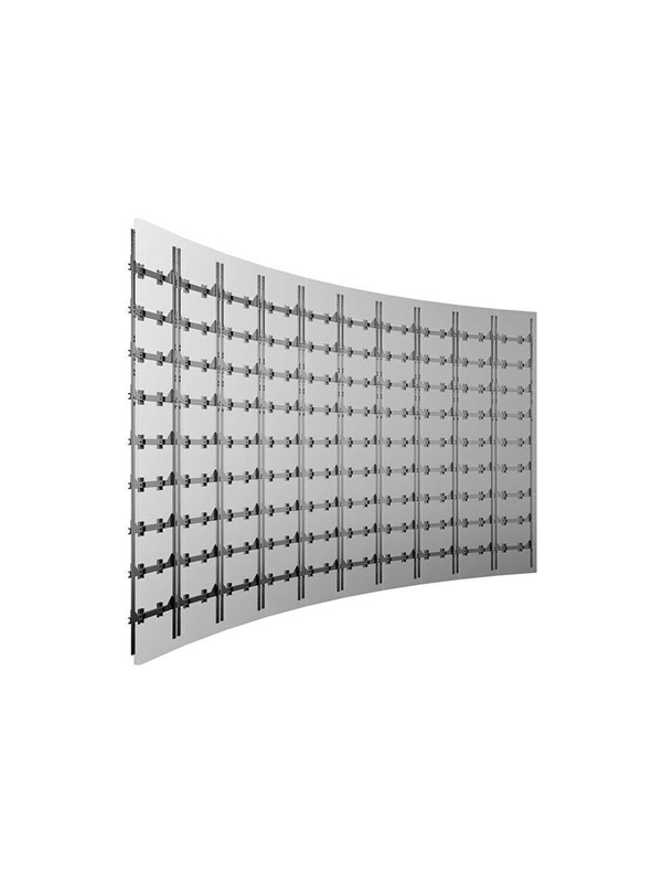 Multibrackets M Pro Series mounting kit - curved - for 10x10 LED video wall - Maks - Maks størrelse 271"