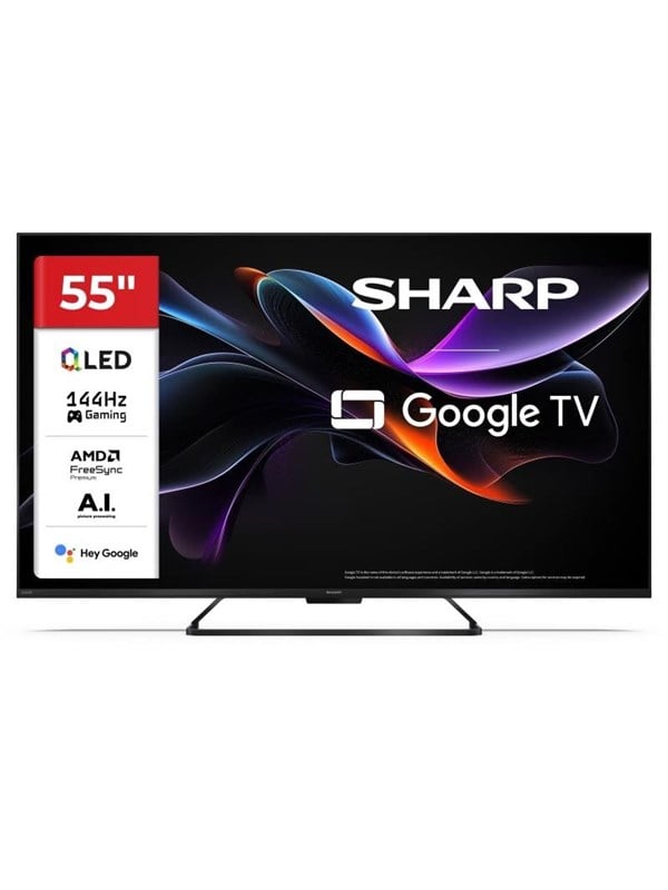Sharp 55" Fladskærms TV LED 4K 55HR7265E 55" LED-backlit LCD TV - QLED - 4K
