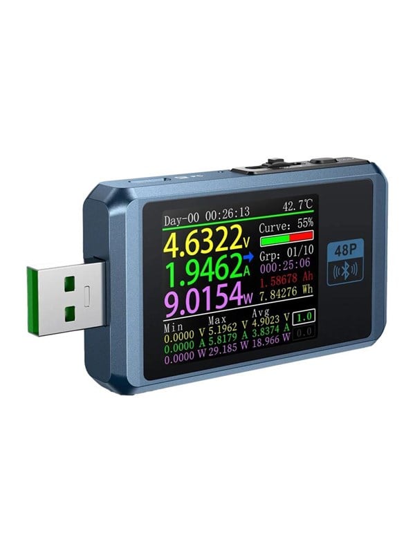 FNIRSI FNB48P BT USB Port Tester with Bluetooth billede